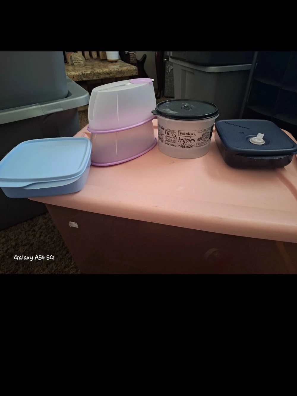 Tupperware Jungle Animal Stackable Containers - Green Lids